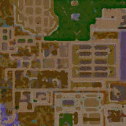 Postal Alpha 1.7 Final - Warcraft 3: Mini map