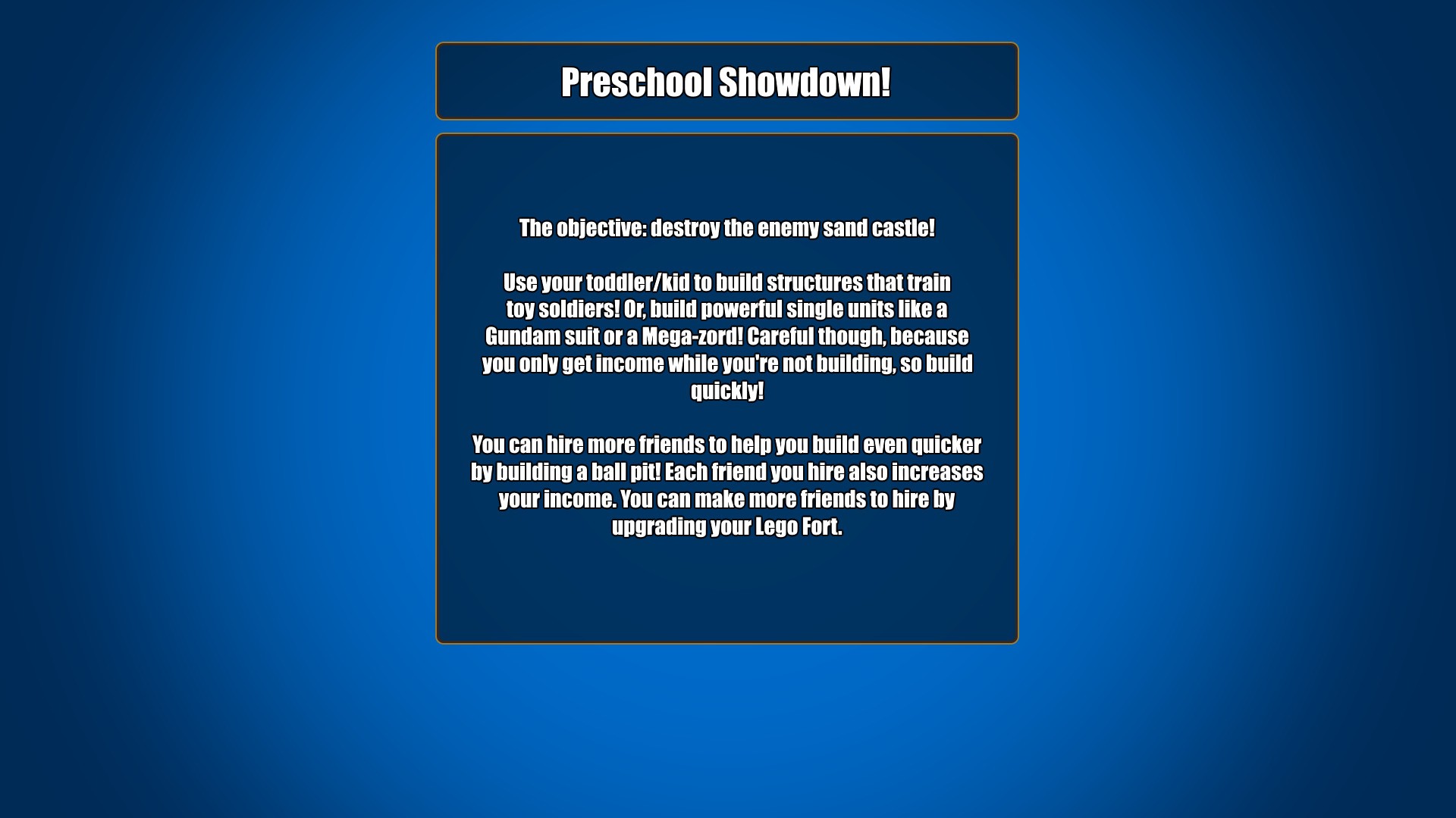 Preschool Showdown 15.3 - Warcraft 3: Custom Map avatar
