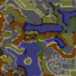 Пробуждение Пидоров - Warcraft 3: Mini map