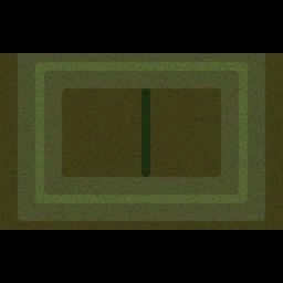 Queimado Americano 1.0 - Warcraft 3: Mini map