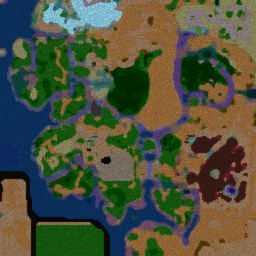 중간계 대전투 R3.69 - Warcraft 3: Mini map