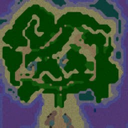 Rabbits Hide Beta 2.07 VN - Warcraft 3: Mini map