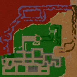 Race Of Warcraft V1.1 - Warcraft 3: Mini map