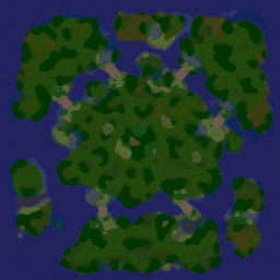 Rampage v1.4r - Warcraft 3: Mini map