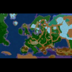 Rapid's Zombie Invasion - Warcraft 3: Mini map