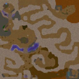 Raza Bandida 2.1 by Iron (Bandits) - Warcraft 3: Mini map