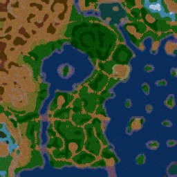 Reign of War v1.9 - Warcraft 3: Mini map