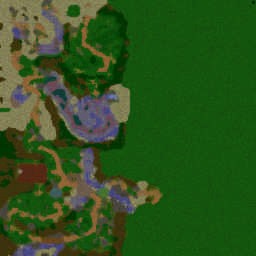 Rentau's Voyager - Warcraft 3: Mini map