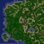 Resurrection of Evil 0.4b - Warcraft 3 Custom map: Mini map
