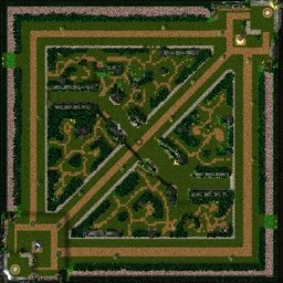 Reunion of Brave Ver.4-9r - Warcraft 3: Mini map