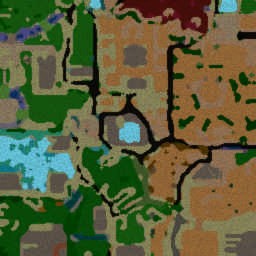RF Online 2.0 - Warcraft 3: Mini map