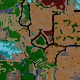 RF Online PvP Map v.11 - Warcraft 3: Mini map