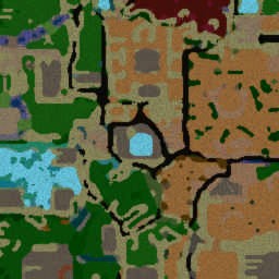 RF Rain v2 - Warcraft 3: Mini map