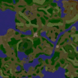 Rise of Empires - Beta 2.2 - Warcraft 3: Mini map
