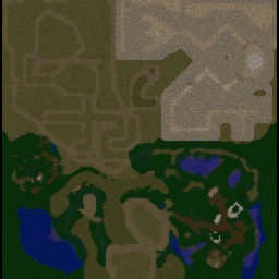 Rise of the Gigantes v1.35 - Warcraft 3: Mini map