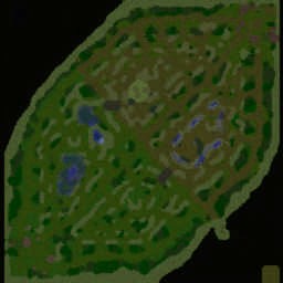 Rise of the Hero v3.00 Rot H - Warcraft 3: Mini map