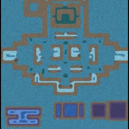 Roba la Bandera 3.4c - Warcraft 3: Mini map