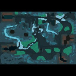 RoTK:The Campaign against Dong Zhou - Warcraft 3: Mini map