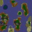 Rozbite Wyspy Warcraft 3: Map image