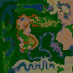 Running Revolution v1.07 - Warcraft 3: Mini map