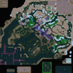 Sacred War Rev TE v1.0b - Warcraft 3: Mini map