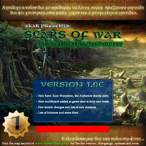 Scars of War 1.0c - Warcraft 3: Custom Map avatar