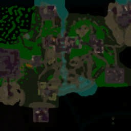 Schlacht um Toban 3.4 - Warcraft 3: Mini map