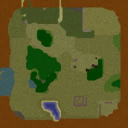 Schredder Massaker Night Mod - Warcraft 3: Mini map