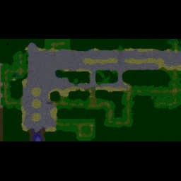 Sengoku Era - Warlords Final - Warcraft 3: Mini map