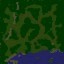 Servant War v1.04 - Warcraft 3 Custom map: Mini map