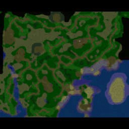 Shadow Wars - Version 1.3 - Warcraft 3: Mini map