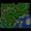 Shadow Wars - Version 1.4 - Warcraft 3 Custom map: Mini map