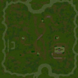 Sharpshooter Incursion v1.05C - Warcraft 3: Mini map