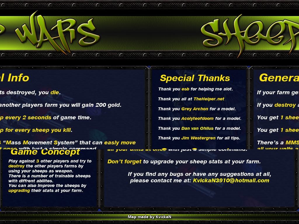 Sheep Wars v1.72 - Warcraft 3: Custom Map avatar