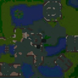 shi no numa zombie map2 1.9 - Warcraft 3: Mini map