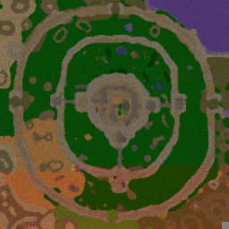 Shingeki no kyojin V4.0 - Warcraft 3: Mini map
