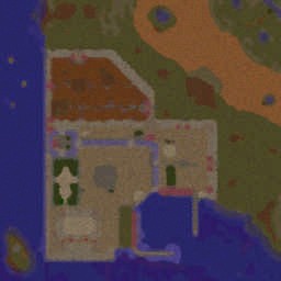 Siège d'Acre V.1.0 - Warcraft 3: Mini map