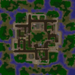 Skirmish at Stromgarde - Warcraft 3: Mini map