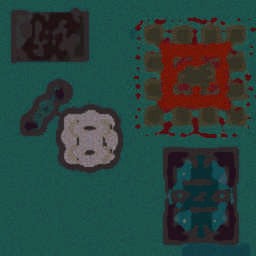 SKIRMISH IN SPACE v1.4ren - Warcraft 3: Mini map