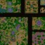 Случайная война v9.0[4] - Warcraft 3 Custom map: Mini map