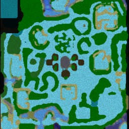 Snowy Defense RoTT - Warcraft 3: Mini map