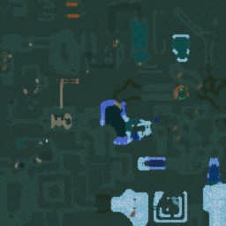 Soul Caverns of Daragon EXTREME - Warcraft 3: Mini map