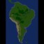 South America Warcraft 3: Map image
