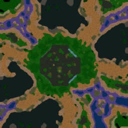 StarCraft 1.7.3 - Warcraft 3: Mini map