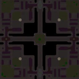 Starcraft Melee-Map2 - Warcraft 3: Mini map