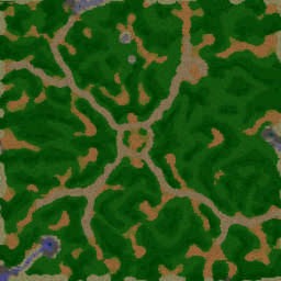 Starcraft Omega - Warcraft 3: Mini map