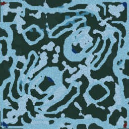 StarCraft (Planeta Icen) - Warcraft 3: Mini map