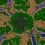 Starcraft(map01)2on2OBSv.1.8 - Warcraft 3 Custom map: Mini map