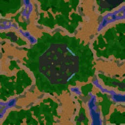 Starcraft(map01)2on2OBSv.1.9 - Warcraft 3: Mini map