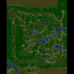 Strife of the Elves V2.14 - Warcraft 3: Mini map